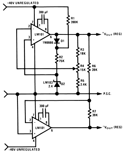 Figure 1. Tracking Power Supply