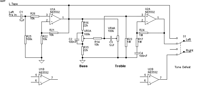 Figure 2- Input Buffer and Tone Controls