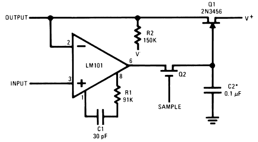 Figure 1. Low Drift Sample and Hold