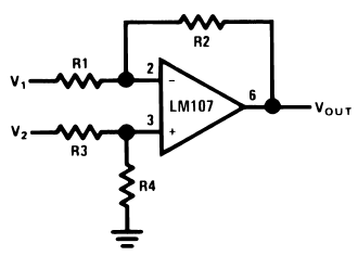 Figure 1. Difference Amplifier